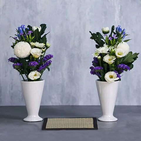 仏壇の花(1対)
