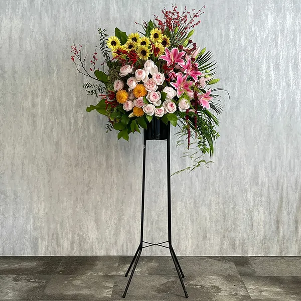 季節のお任せスタンド花