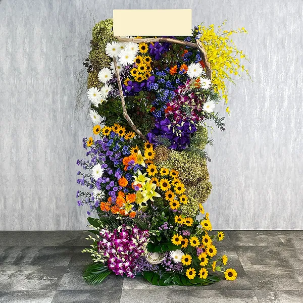 フラワーウォール90×190スタンド花